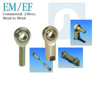 EM EF Commercial Rod Ends Commercial 2Piece Metal To Metal